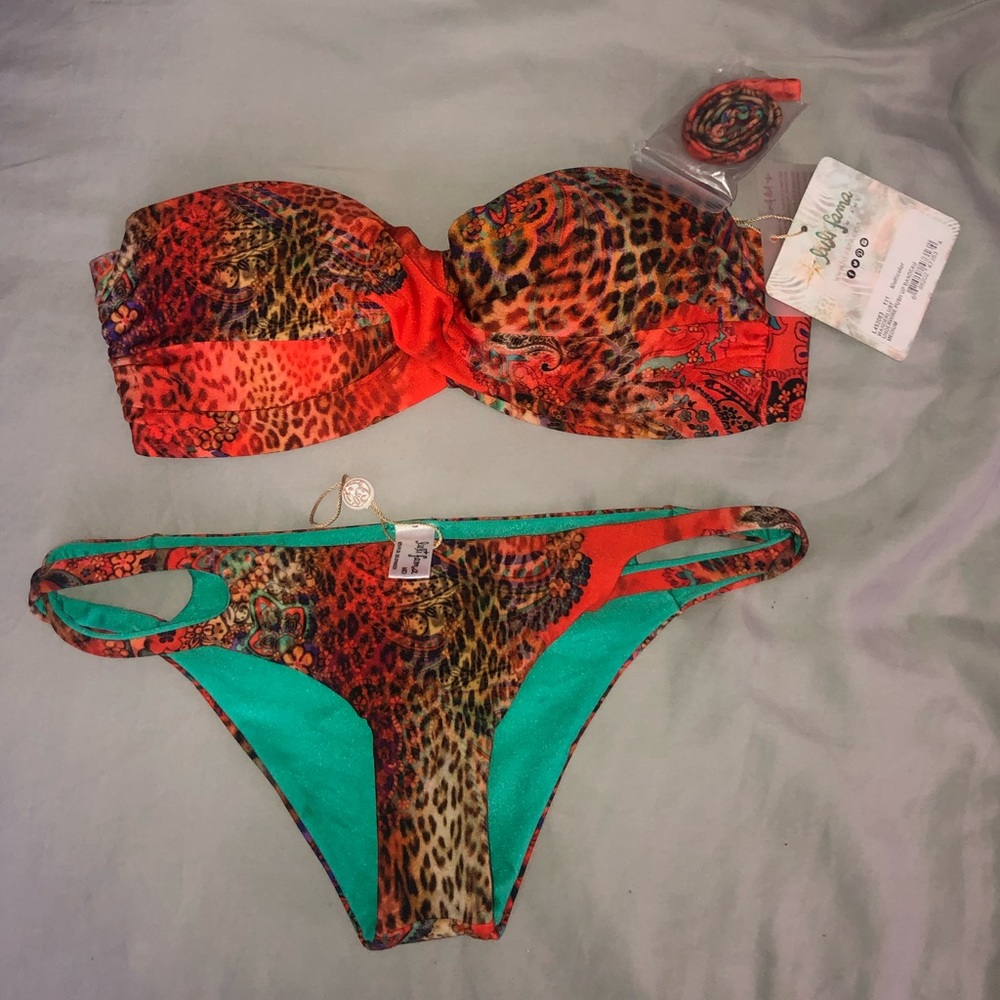 Luli Fama Swim Suit Bikini Set | Wanderlust | NWT